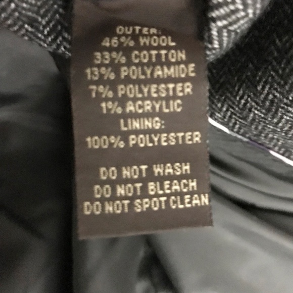 Rodd & Gunn Men's XL Grey Herringbone Sports Coat Blazer Italian Woven Wool - Picture 15 of 16